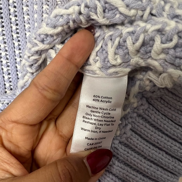 Haven Texture Stitch Turtleneck Size M NWT - Picture 6 of 6